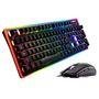 Teclado e Mouse Gamer Cougar Semi Mecânico RGB ABNT2 Deathfire EX