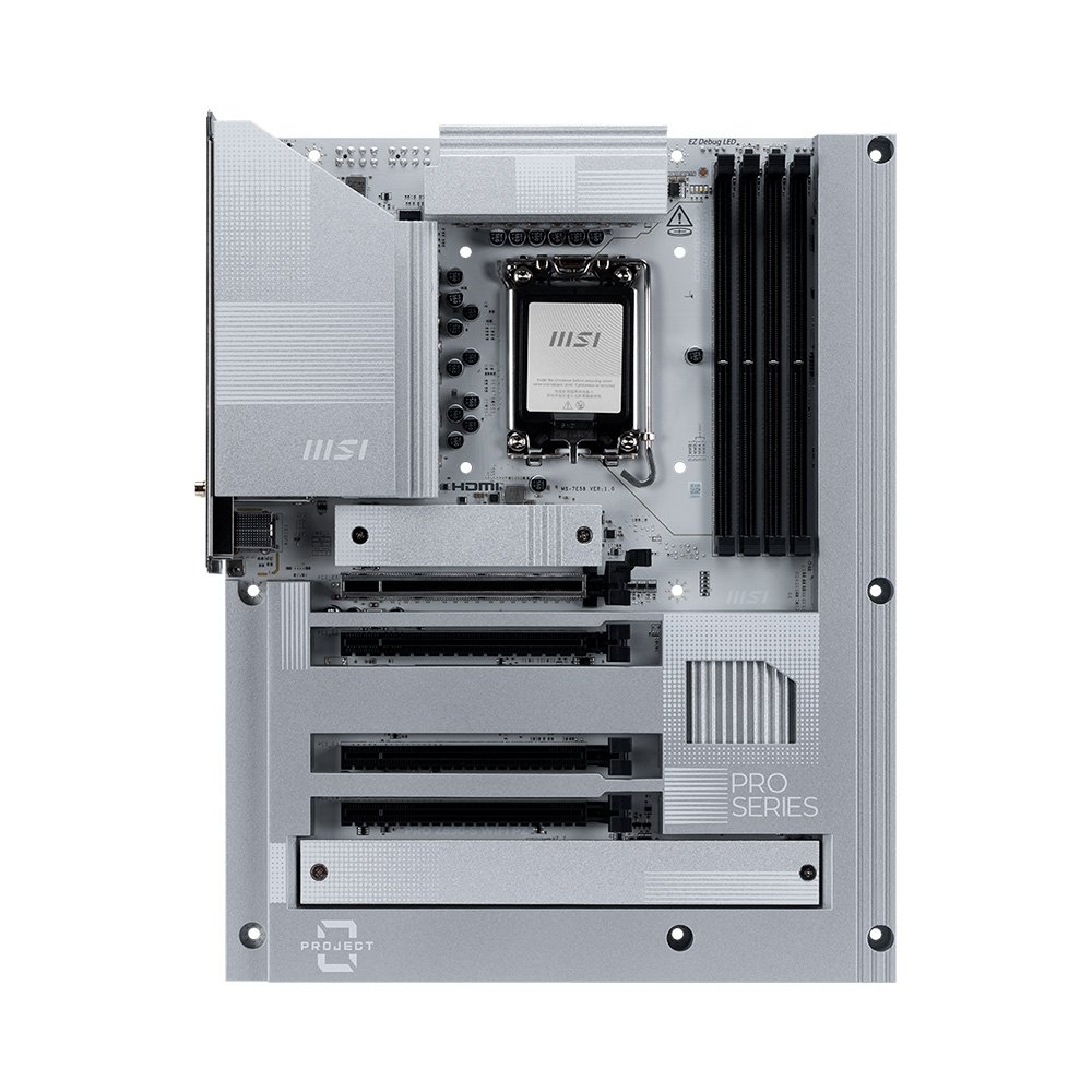 Placa-Mãe MSI PRO Z890-S WIFI PZ, Intel, LGA 1851, ATX, DDR5, Wi-Fi - Z890SPZWIFI 5
