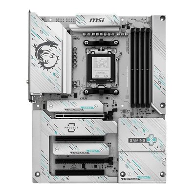 Placa-Mãe MSI B850 GAMING PLUS WIFI PZ, Intel, LGA 1851, ATX, DDR5, Wi-Fi - B850 GAMING PLUS WIFI PZ
