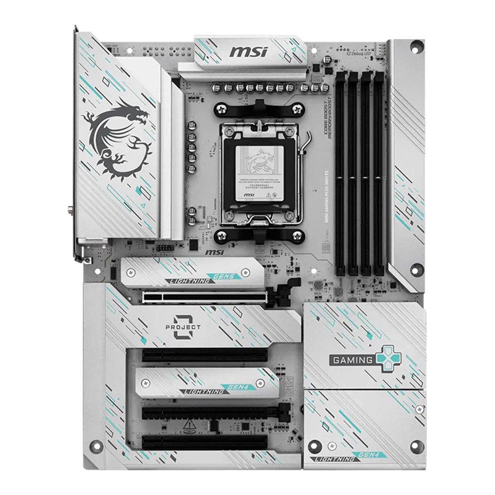 Placa-Mãe MSI B850 GAMING PLUS WIFI PZ, Intel, LGA 1851, ATX, DDR5, Wi-Fi - B850 GAMING PLUS WIFI PZ 4