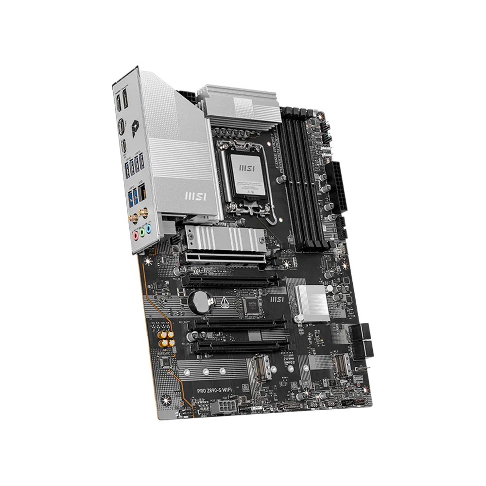 Placa-Mãe MSI PRO Z890-S WIFI, Intel, LGA 1851, ATX, DDR5, Wi-Fi - Z890SWIFI - view 3