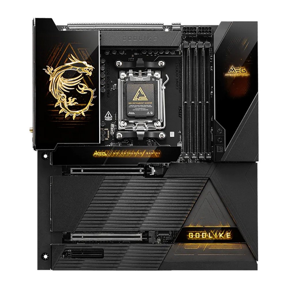 Placa-Mãe MSI MEG X870E GODLIKE, AMD, AM5, E-ATX, DDR5, Wi-Fi - X87EGODLIKE 5