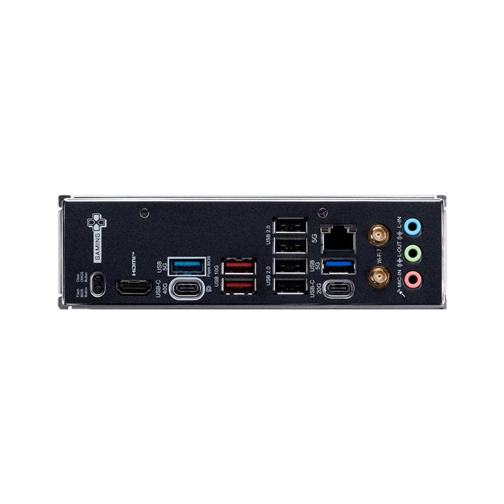 Placa-Mãe MSI X870E GAMING PLUS WIFI, AMD, AM5, ATX, DDR5, Wi-Fi - X870EGPW - view 3