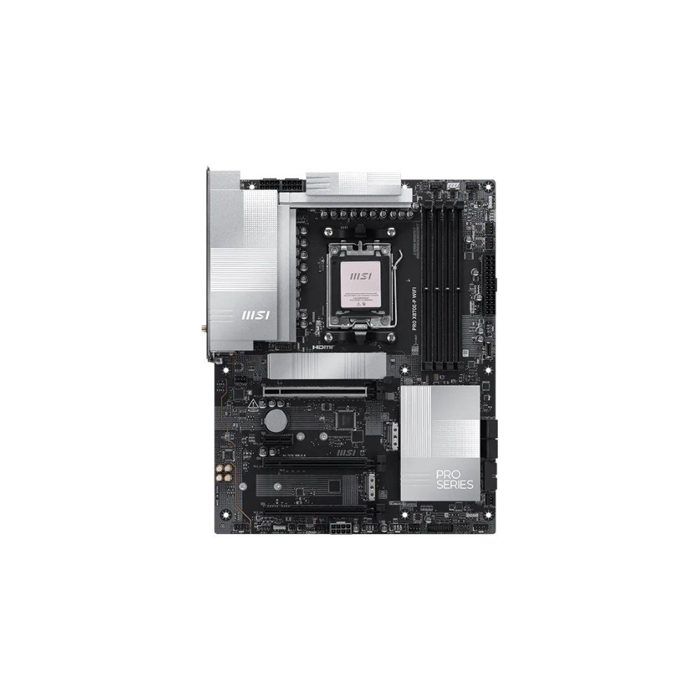 Placa-Mãe MSI PRO X870E-P WIFI, AMD, AM5, ATX, DDR5, Wi-Fi - X870EPWIFI