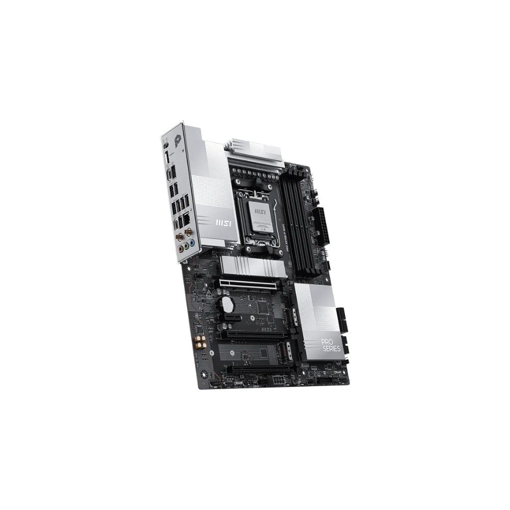 Placa-Mãe MSI PRO X870E-P WIFI, AMD, AM5, ATX, DDR5, Wi-Fi - X870EPWIFI - view 3