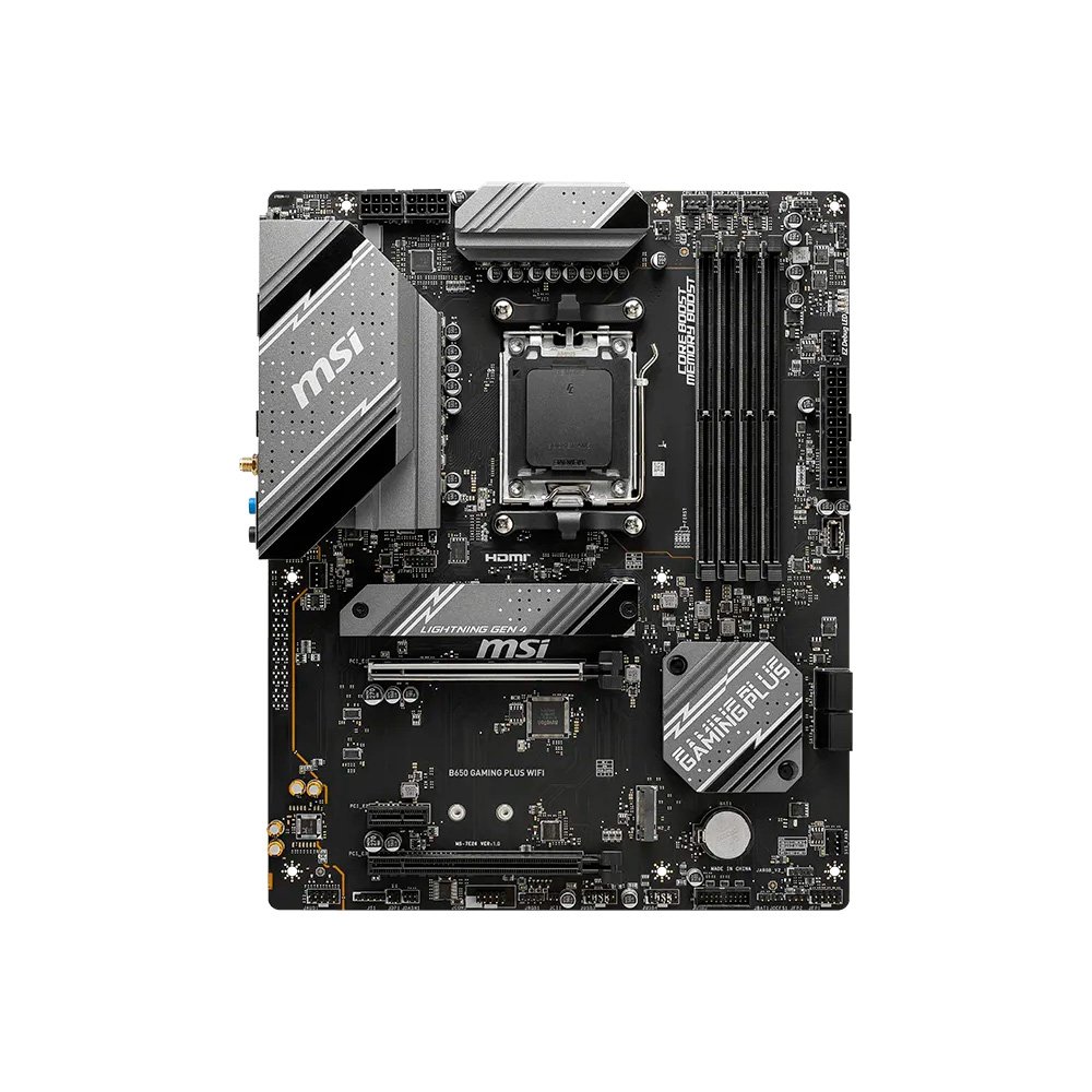 Placa-Mãe MSI B650 GAMING PLUS WIFI, AMD, AM5, ATX, DDR5, Wi-Fi - B650GPWIFI 5