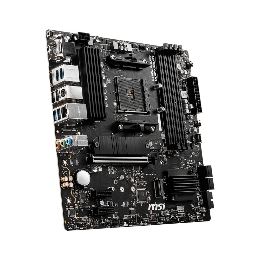 Placa-Mãe MSI B550M PRO-VDH, AMD, AM4, Micro-ATX, DDR4 - B550MPVDH - view 3