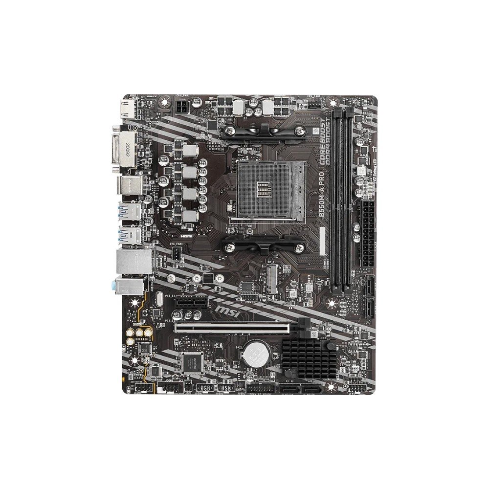 Placa-Mãe MSI B550M-A PRO, AMD, AM4, Micro-ATX, DDR4 - B550MAPRO