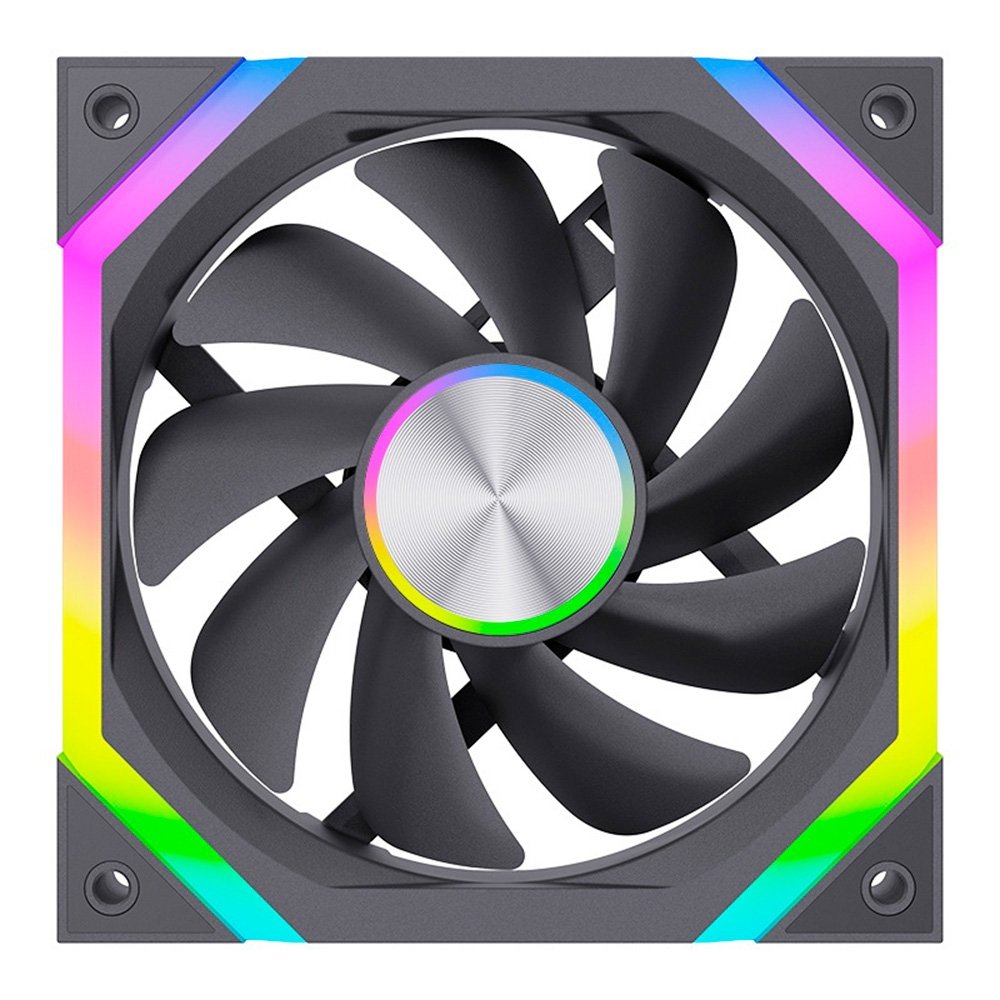 Ventoinha Rise Mode Magneto X, 120mm, ARGB, Preto - RM-MAX-ARGB-B