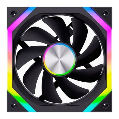 Ventoinha Rise Mode Magneto X, 120mm, ARGB, Preto - RM-MAX-ARGB-B