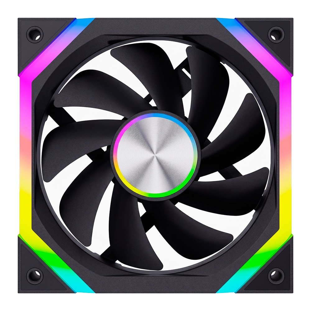 Ventoinha Rise Mode Magneto X, 120mm, ARGB, Preto - RM-MAX-ARGB-B 5
