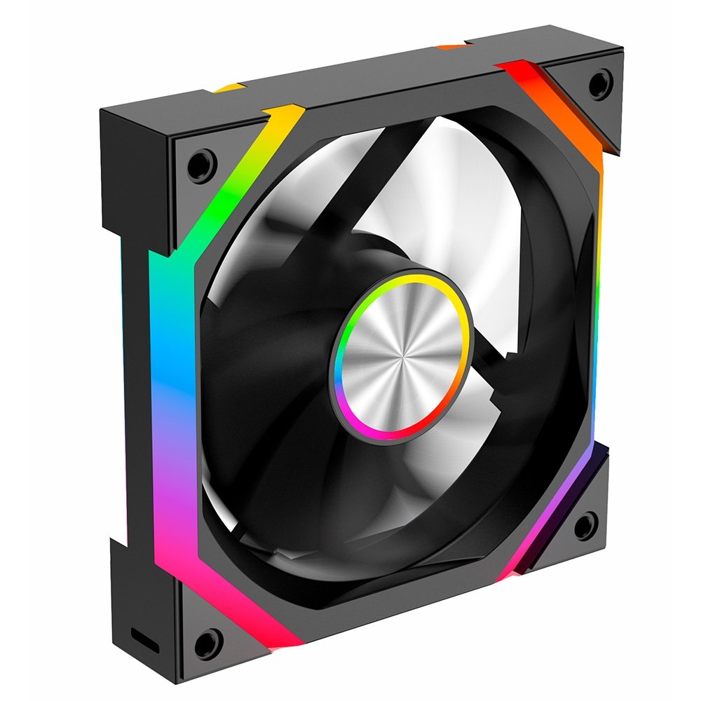 Imagem 3 de 6 do produto Ventoinha Rise Mode Magneto X, 120mm, ARGB, Preto - RM-MAX-ARGB-B