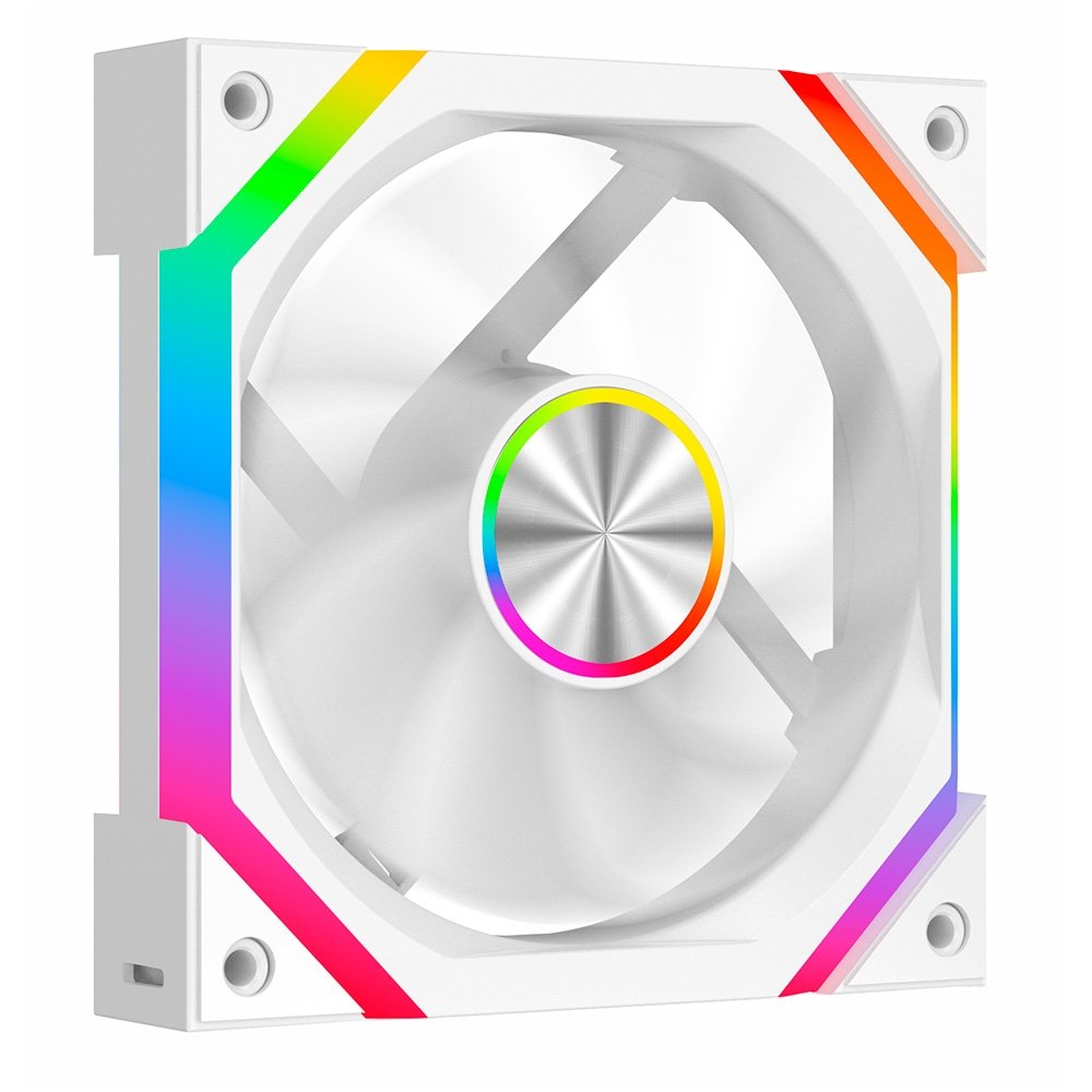 Imagem 3 de 6 do produto Ventoinha Rise Mode Magneto X, 120mm, ARGB, Branco - RM-MAX-ARGB-W