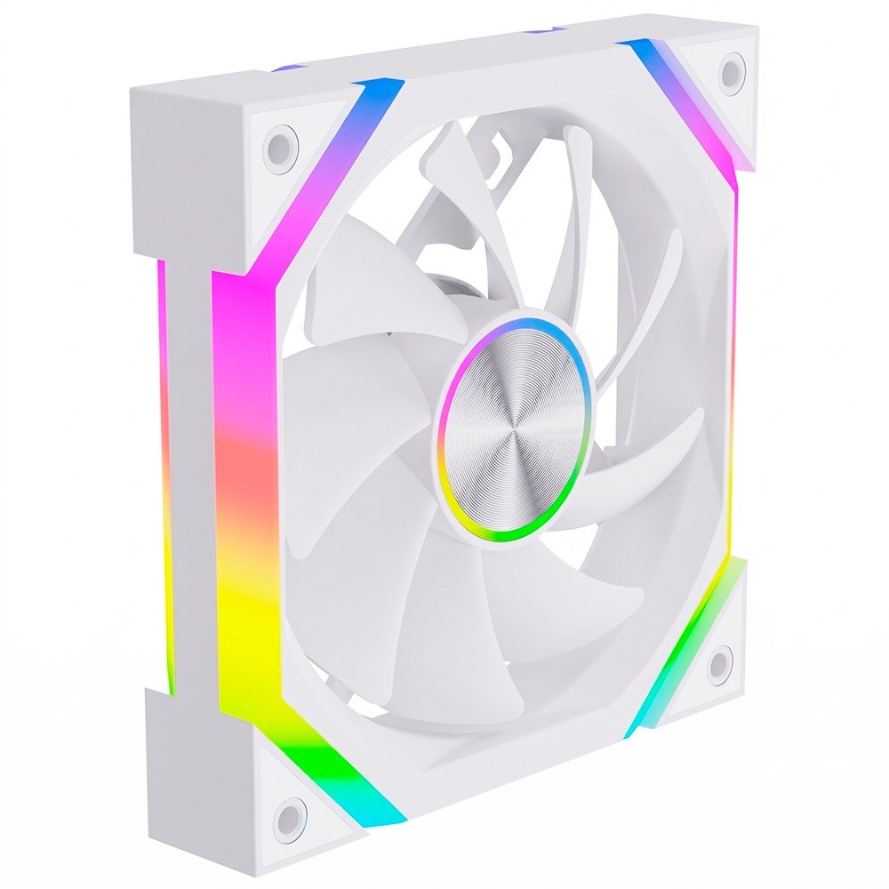 Imagem 4 de 6 do produto Ventoinha Rise Mode Magneto X, 120mm, ARGB, Branco - RM-MAX-ARGB-W