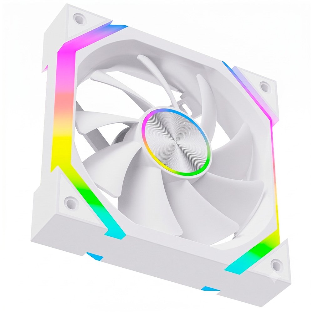 Imagem 5 de 6 do produto Ventoinha Rise Mode Magneto X, 120mm, ARGB, Branco - RM-MAX-ARGB-W