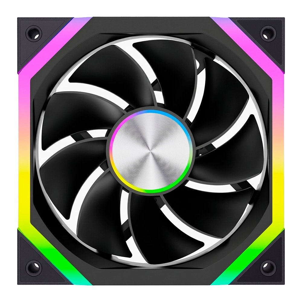 Ventoinha Rise Mode Magneto X Reverse, 120mm, ARGB, Preto - RM-MAX-ARGB-B-RV 5