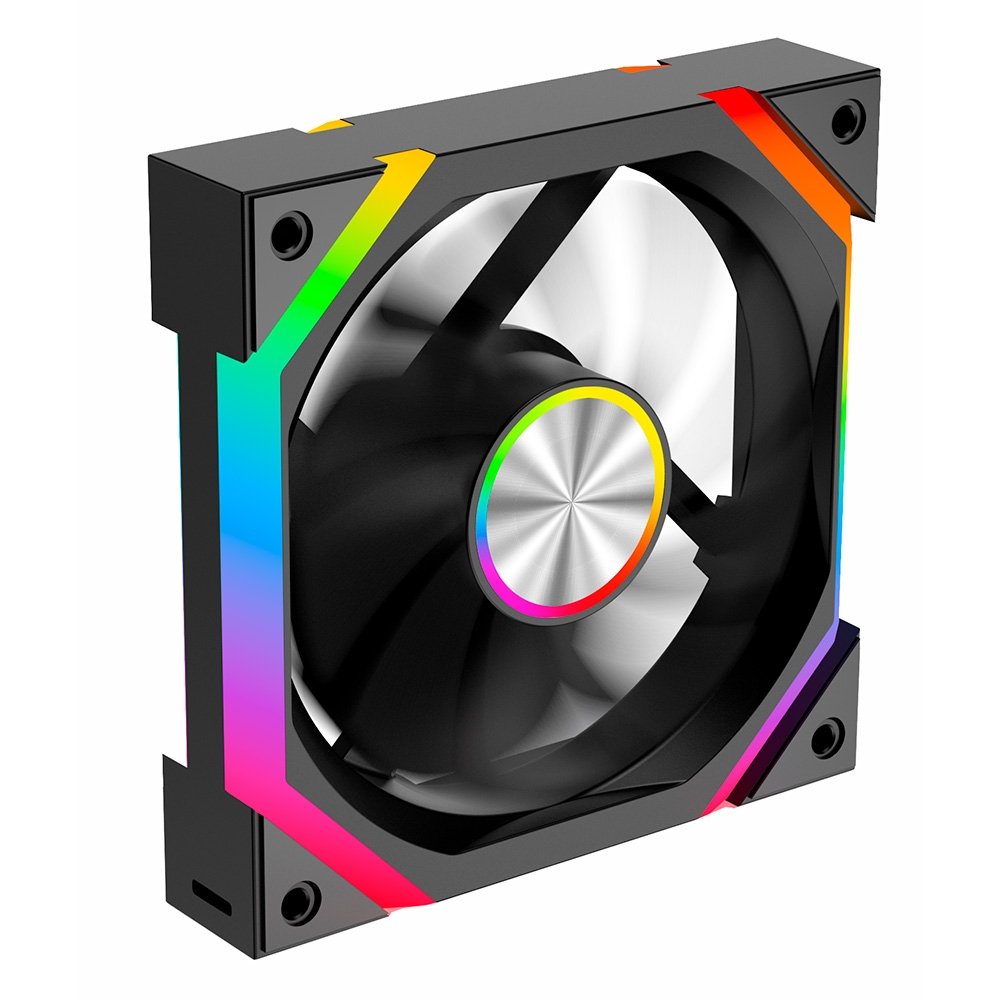 Imagem 3 de 6 do produto Ventoinha Rise Mode Magneto X Reverse, 120mm, ARGB, Preto - RM-MAX-ARGB-B-RV