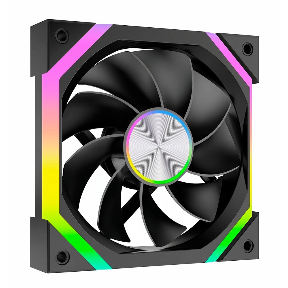 Imagem 4 de 6 do produto Ventoinha Rise Mode Magneto X Reverse, 120mm, ARGB, Preto - RM-MAX-ARGB-B-RV