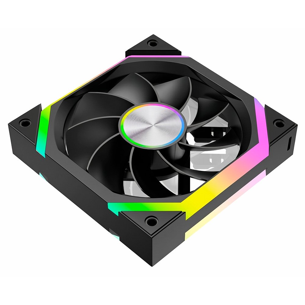 Imagem 6 de 6 do produto Ventoinha Rise Mode Magneto X Reverse, 120mm, ARGB, Preto - RM-MAX-ARGB-B-RV