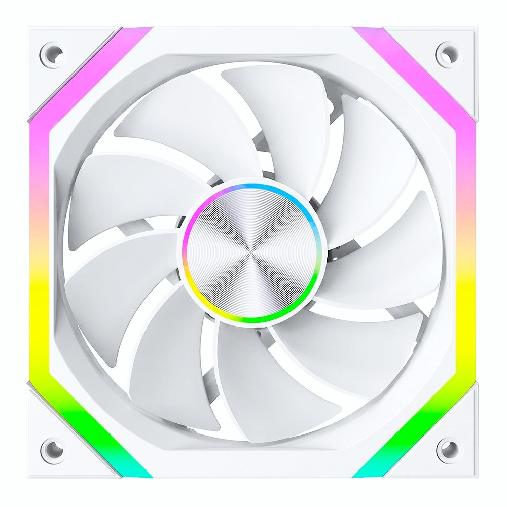 Ventoinha Rise Mode Magneto X Reverse, 120mm, ARGB, Branco - RM-MAX-ARGB-W-RV 4