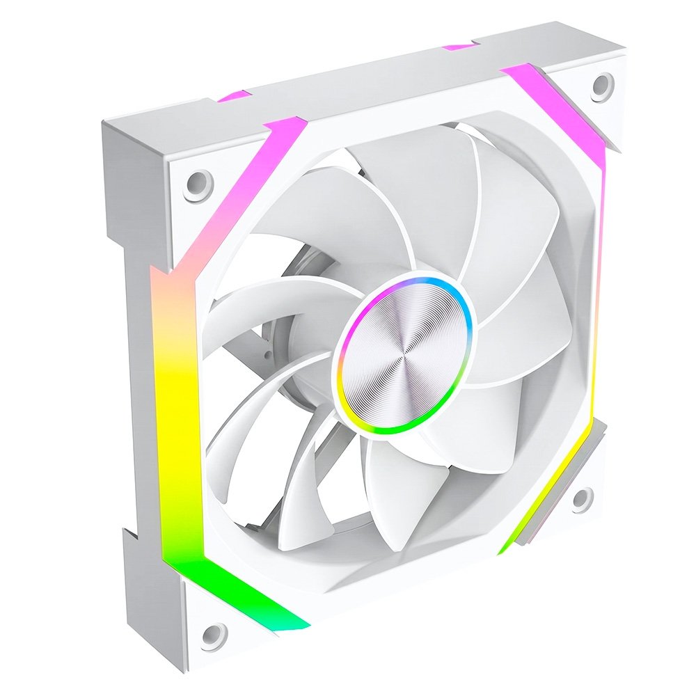 Imagem 5 de 6 do produto Ventoinha Rise Mode Magneto X Reverse, 120mm, ARGB, Branco - RM-MAX-ARGB-W-RV