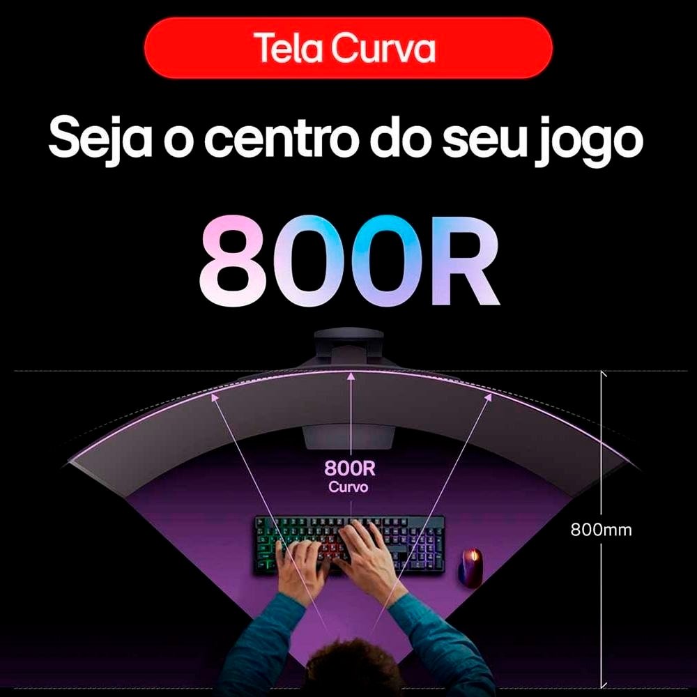 "Monitor Gamer Curvo LG UltraGear OLED 45"" + Volante Logitech G920" - view 7