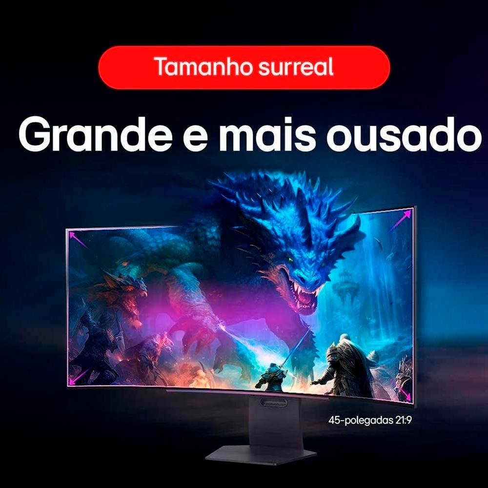 "Monitor Gamer Curvo LG UltraGear OLED 45"" + Volante Logitech G920" - view 8