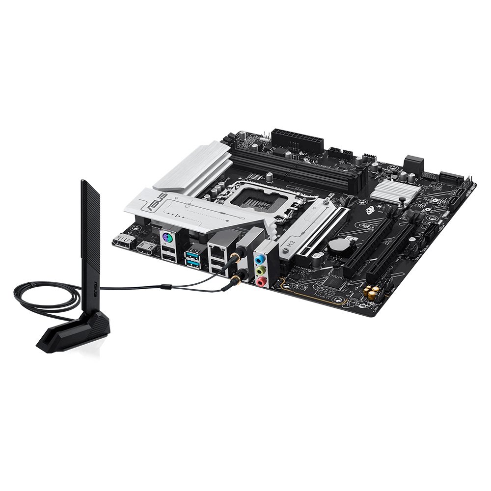 Imagem 7 de 10 do produto Placa-Mãe ASUS PRIME B760M-A II, Intel LGA 1700, mATX, DDR5, Preto - 90MB1NG0-M0EAY0