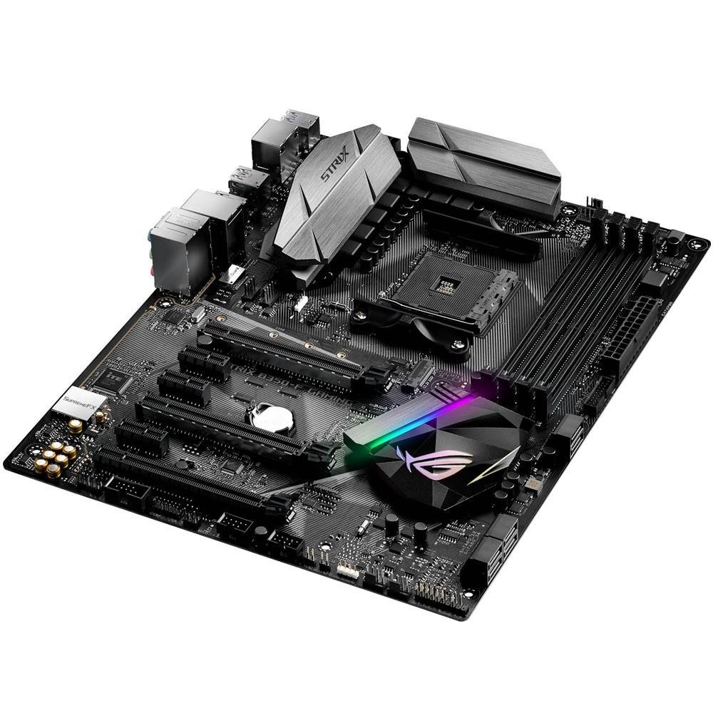 Imagem 2 de 6 do produto Placa-Mãe Asus ROG Strix B350-F Gaming, AMD AM4, ATX, DDR4