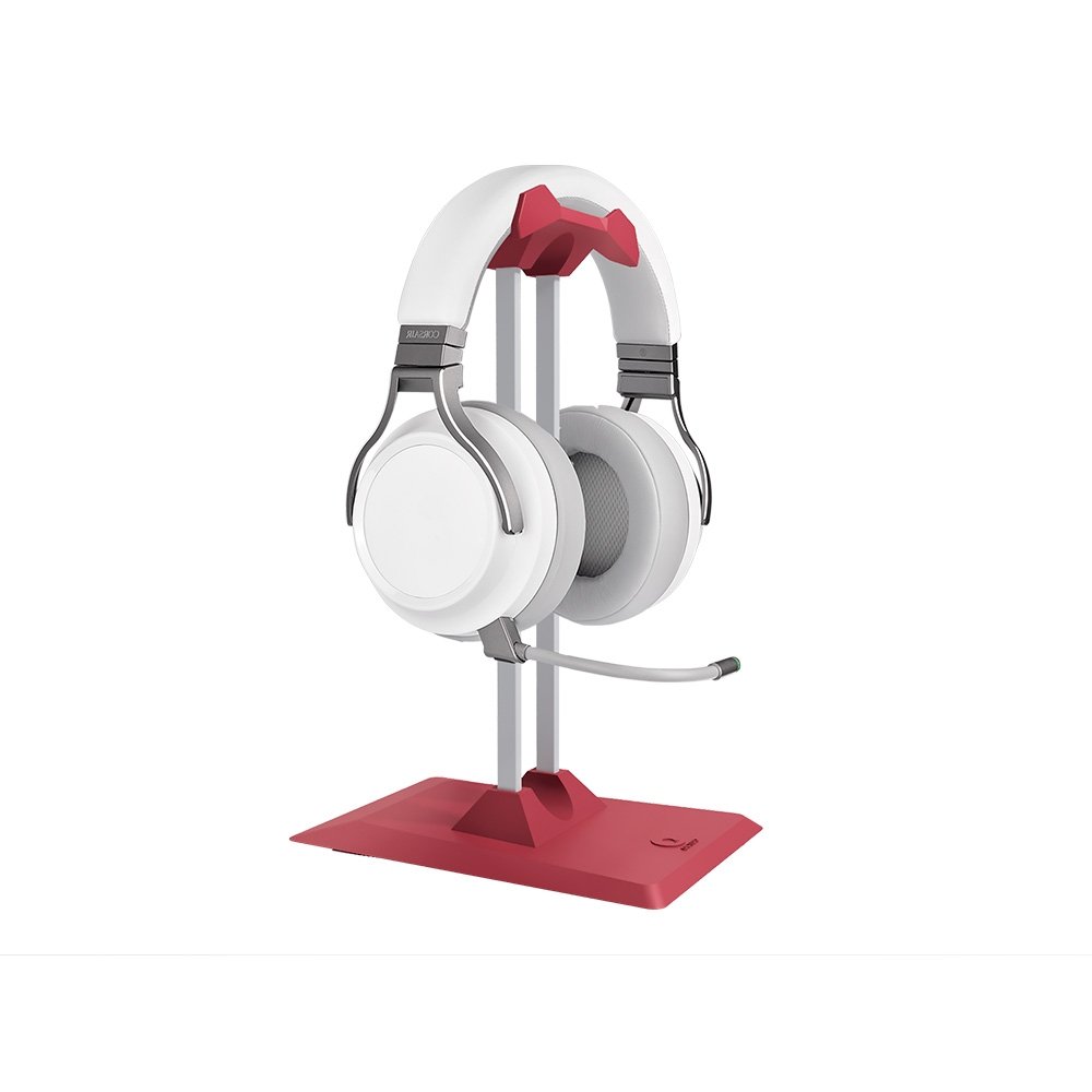 Suporte para Headset Gamer Octoo LiteStand, Ice Silver e Vermelho - 9602 - view 3