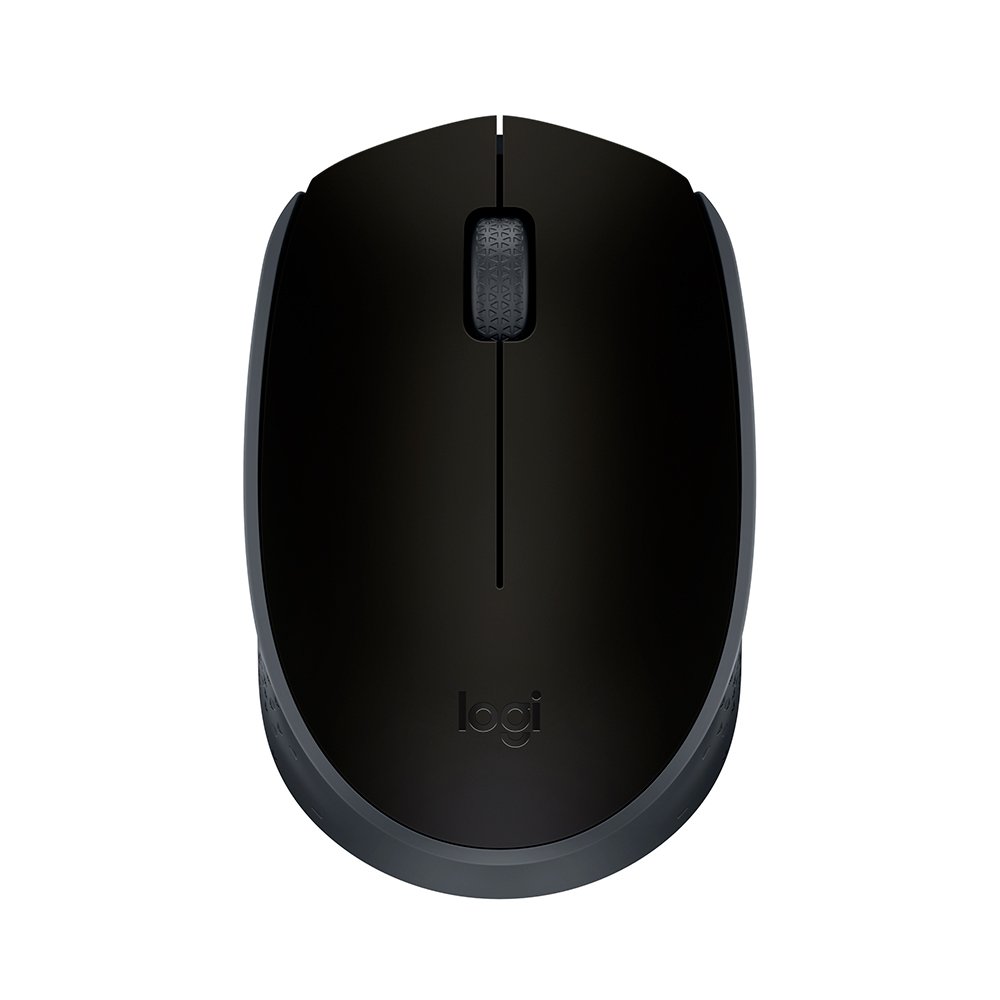 Mouse sem fio Logitech M170 com Design Ambidestro Compacto, Conexão USB e Pilha Inclusa, Preto - 910-004940