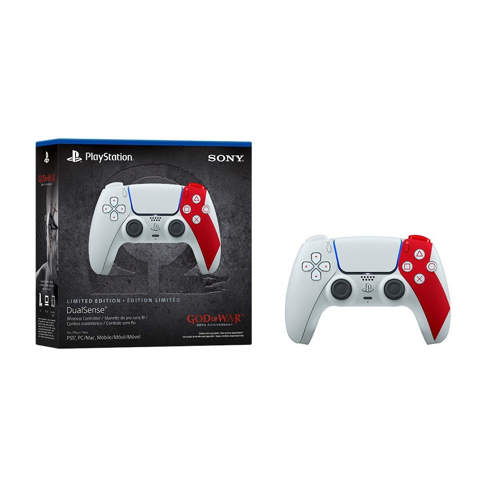 Imagem 6 de 6 do produto Controle Sem Fio Sony DualSense Edição limitada de 20º aniversário do God Of War - 1000048638