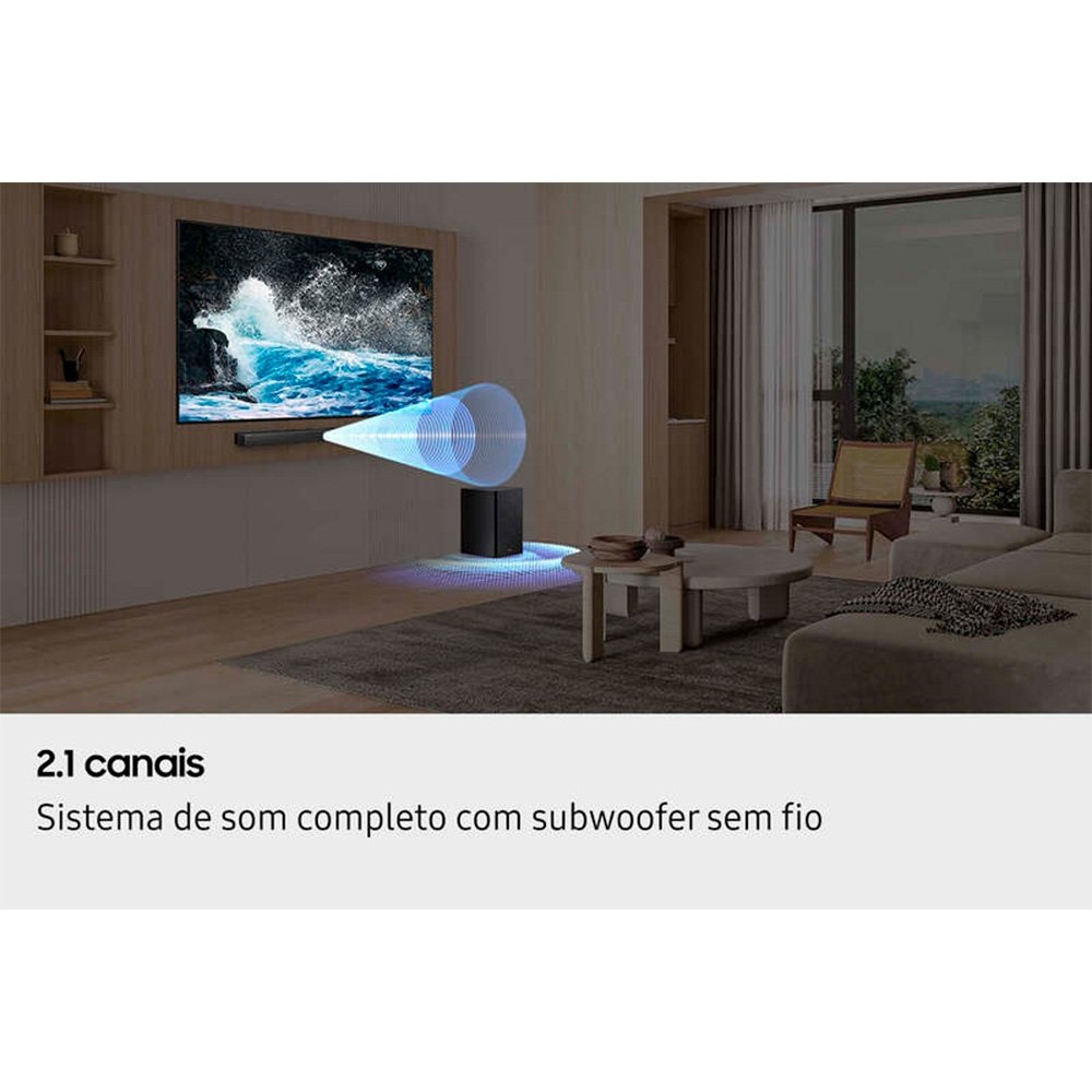 Soundbar ( Balão.info) HW-B450F 2.1 Canais, com Subwoofer, Dolby Audio, Bluetooth, Preta - HW-B450F/ZD - foto 5