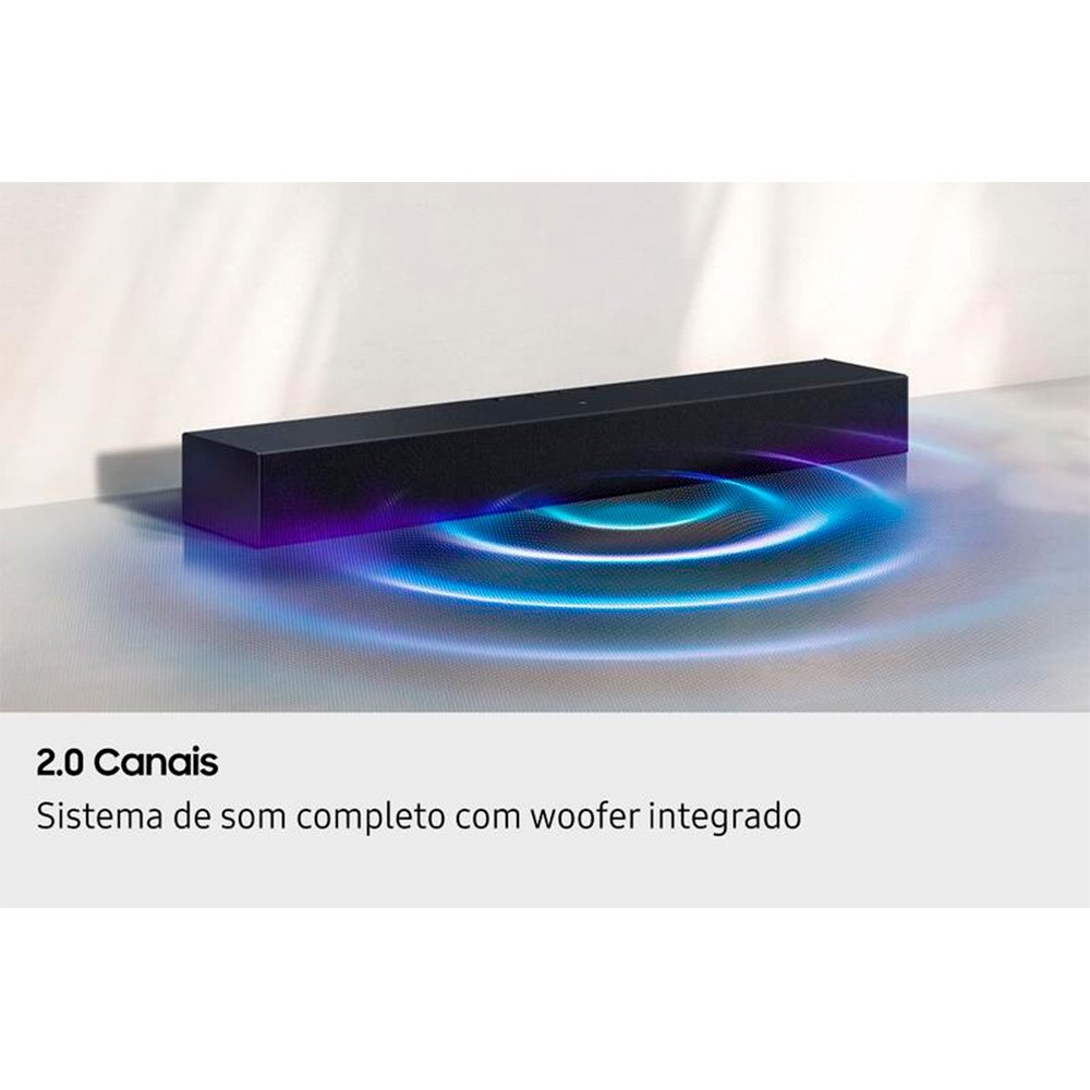Soundbar Samsung HW-B400F 2.0 Canais, com Subwoofer Integrado, Dolby Audio, Bluetooth, Preta - HW-B400F/ZD - view 8