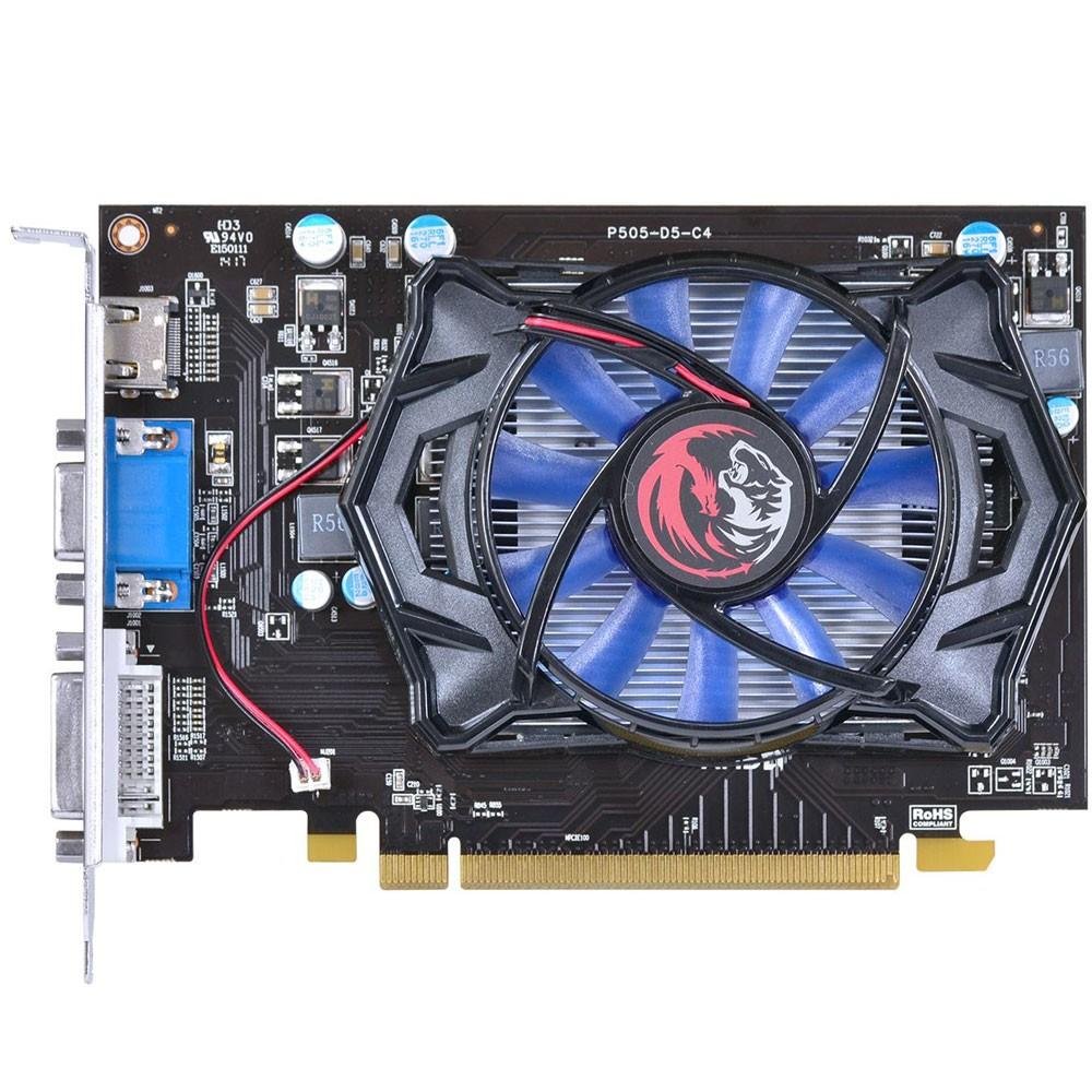 Imagem 2 de 6 do produto Placa de Vídeo VGA PCYes AMD Radeon HD 6570 4GB DDR5 128Bits - PPV657012804D5