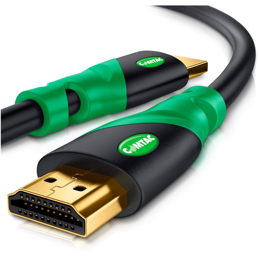 Imagem 3 de 7 do produto Cabo HDMI 2.0 4K Comtac, com Condutor de Cobre, 1.8 Metros - 22129462