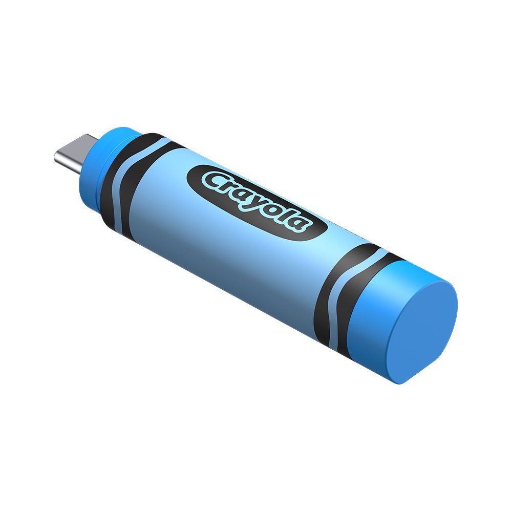 Pen Drive 64GB SanDisk Crayola USB-C Flash Drive, Cerulean Blue - SDCZIC-064G( Balão.info - foto 2