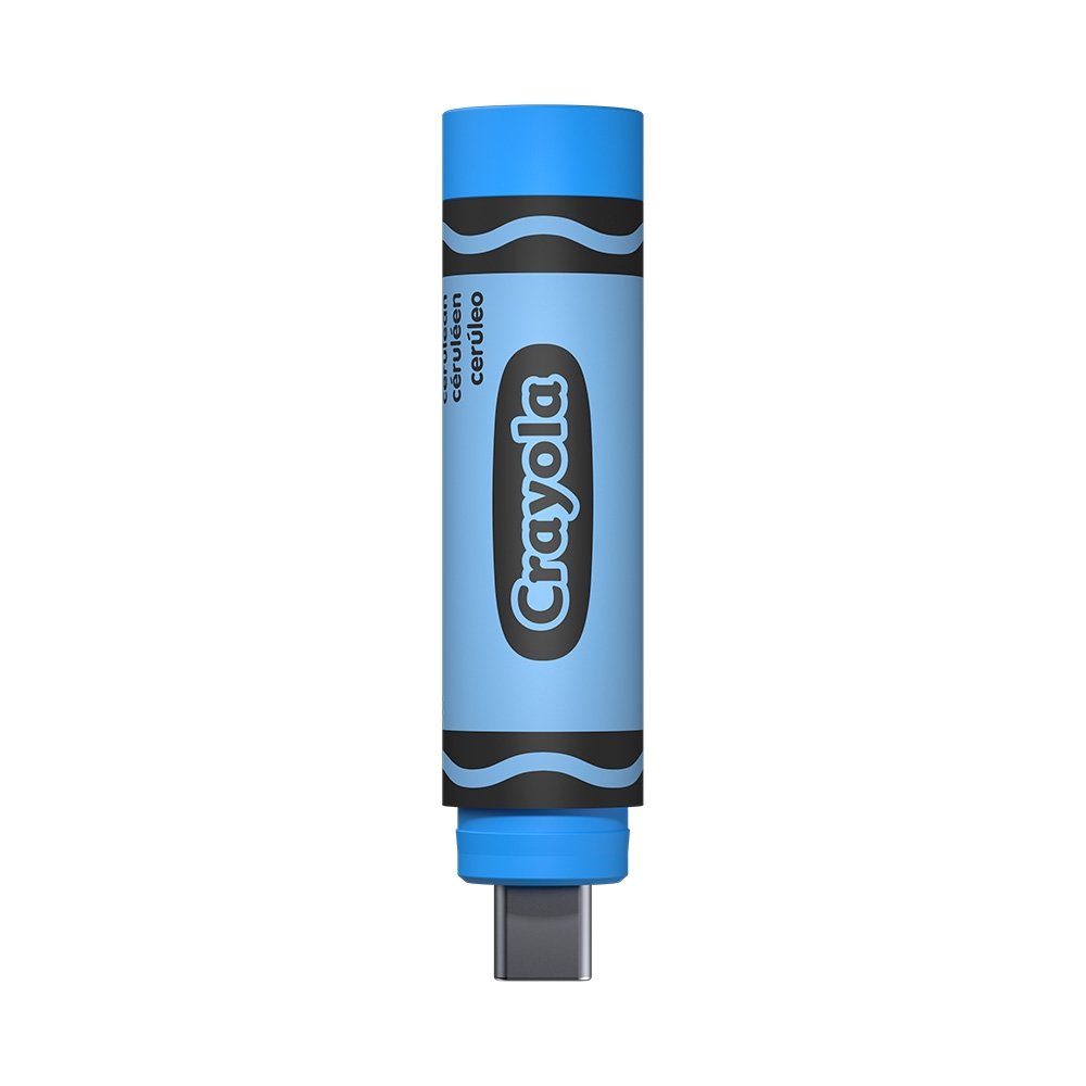 Pen Drive 64GB SanDisk Crayola USB-C Flash Drive, Cerulean Blue - SDCZIC-064G( Balão.info - foto 8