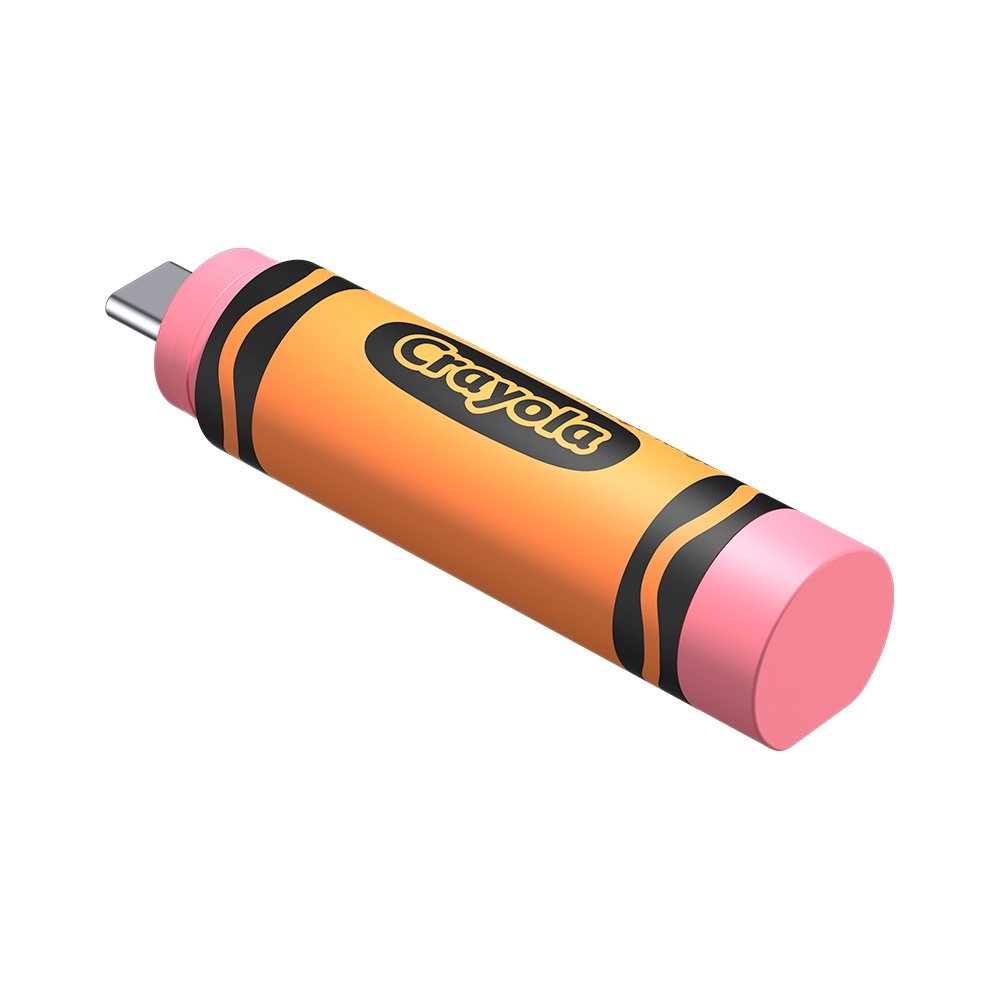 Pen Drive 128GB SanDisk Crayola USB-C Flash Drive, Mango Tango - SDCZIC-128G( Balão.info - foto 2