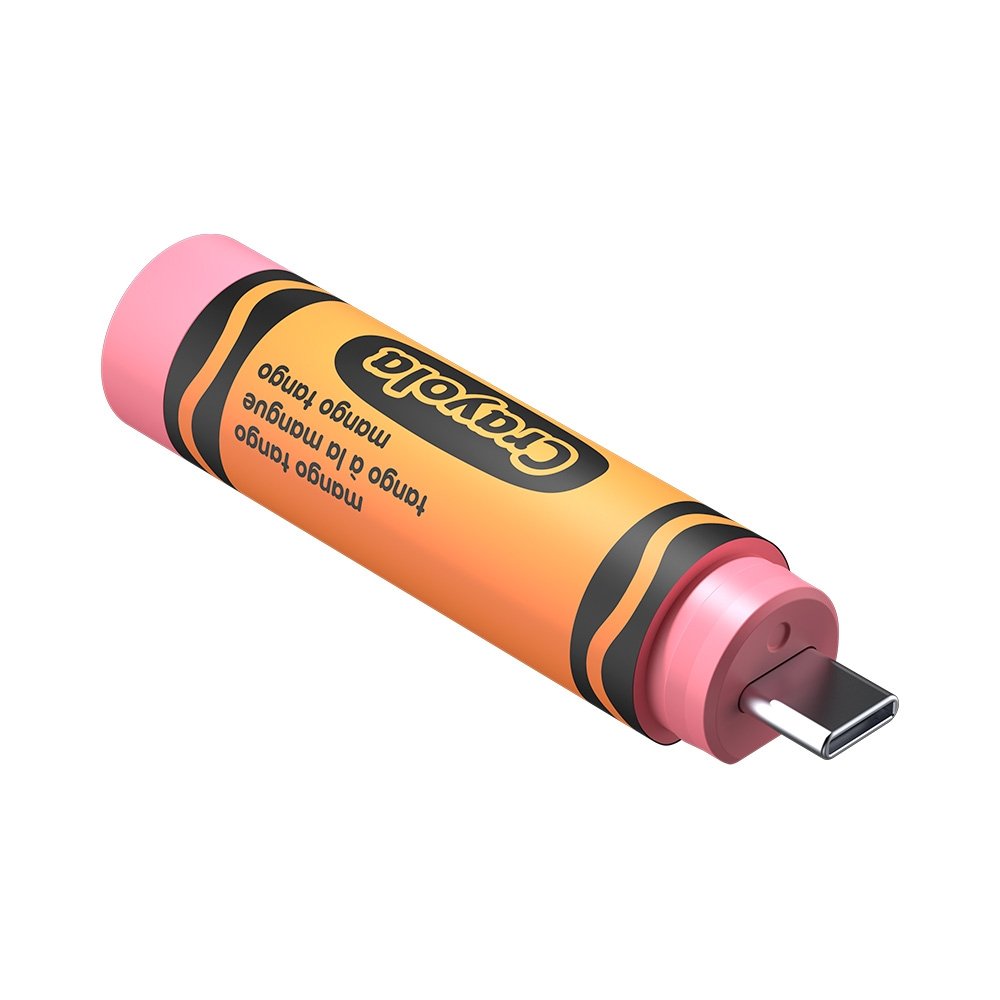 Pen Drive 128GB SanDisk Crayola USB-C Flash Drive, Mango Tango - SDCZIC-128G( Balão.info - foto 6