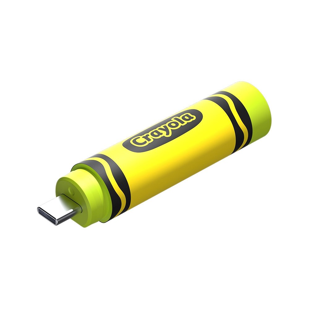 Pen Drive 256GB SanDisk Crayola USB-C Flash Drive, Electric Lime - SDCZIC-256G-G46L - view 4