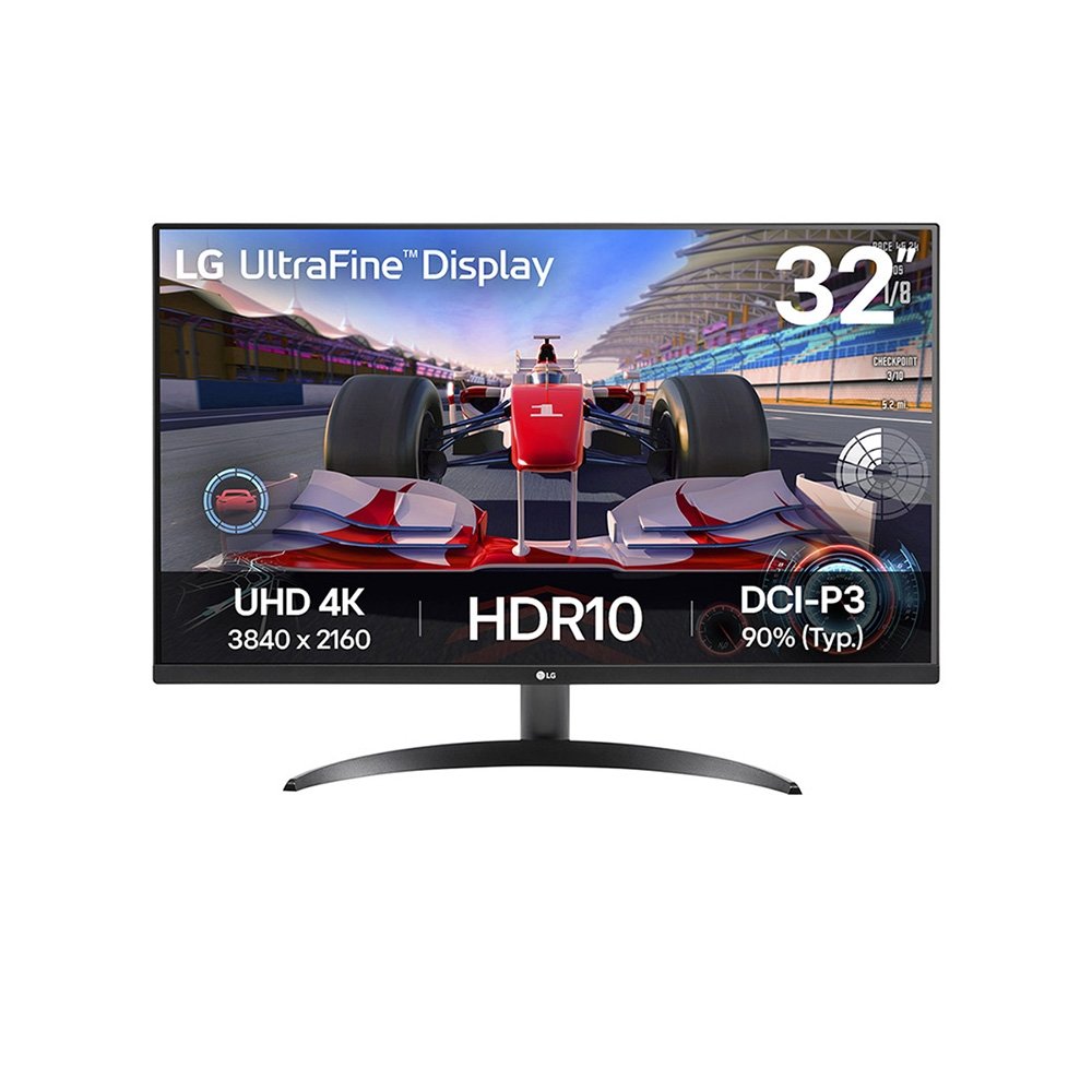 "Monitor LG UltraFine 32"", 4K, HDR 10, Dynamic Action Sync, Black Stabilizer, Som Integrado - 32UR500K-B.AWZM"