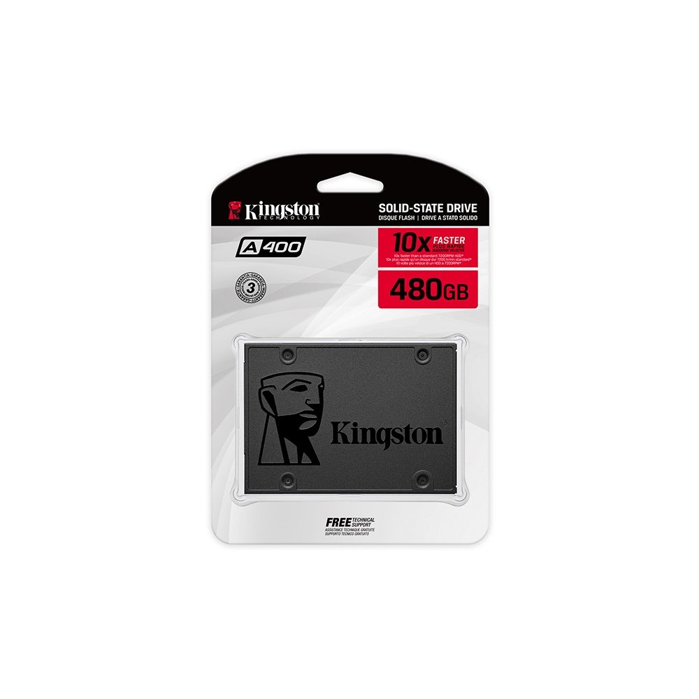 SSD Kingston A400 480GB SATA III | KaBuM!