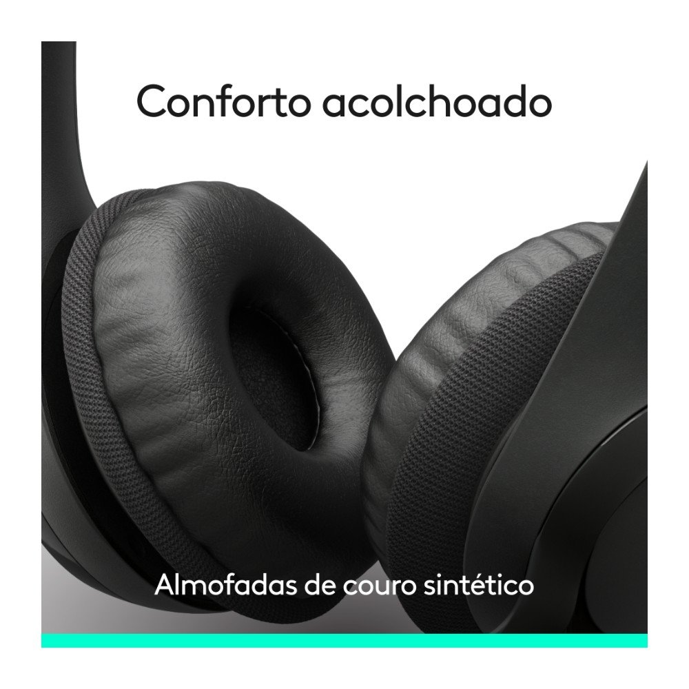 Headset ( Balão.info) H390, Controles de Áudio Integrado, Microfone com Redução de Ruído, USB-C, Preto - 981-( Balão.info - foto 9
