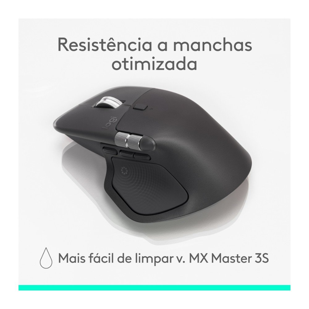 Mouse Sem Fio ( Balão.info) 4, Sensação Tátil do Haptic Feedback, USB-C, Bluetooth, Grafite - 910-( Balão.info - foto 9