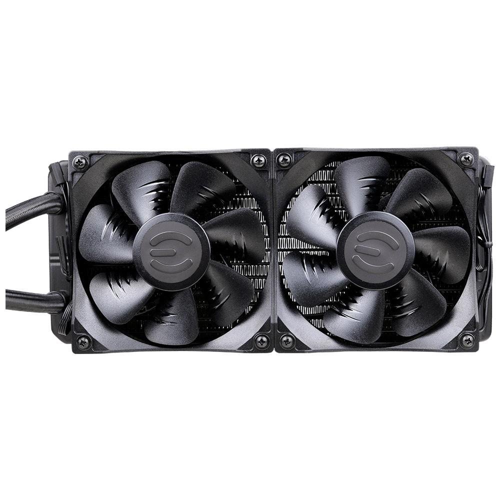 Water Cooler EVGA CLC, 240mm (2x 120mm), Closed Loop CPU Cooler