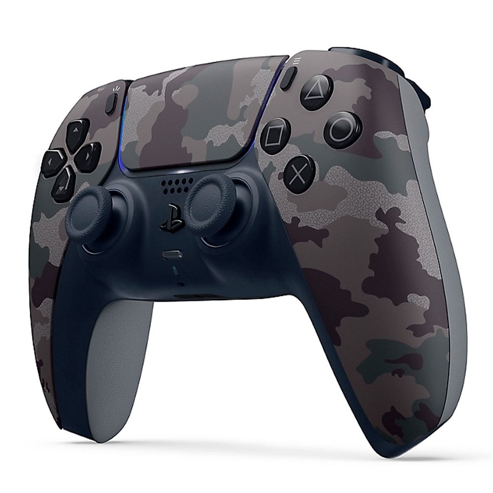 Imagem 2 de 3 do produto Controle Sony DualSense PS5, Sem Fio, Gray Camuflado