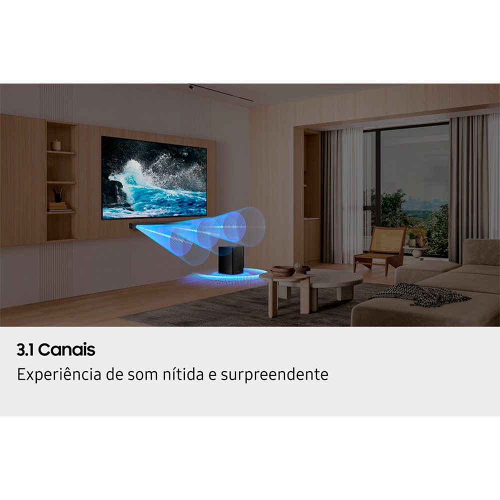 Soundbar ( Balão.info) HW-B650F, 3.1 Canais, com Subwoofer, Dolby Audio, Bluetooth, Preta - HW-B650F/ZD - foto 5