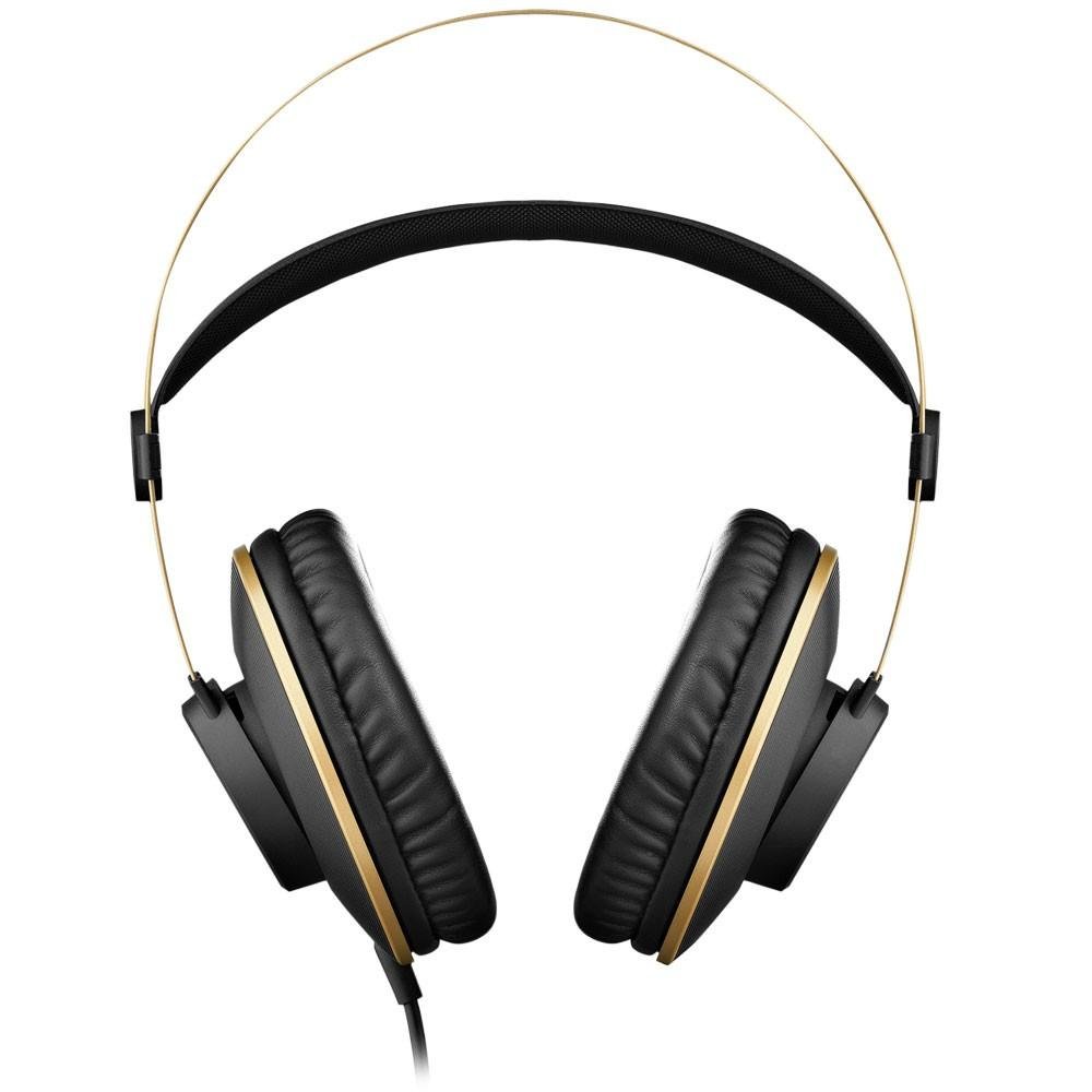 Fone de Ouvido AKG K92, Profissional, Preto e Dourado - 64726