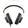 Fone de Ouvido AKG K92, Profissional, Preto e Dourado - 64726